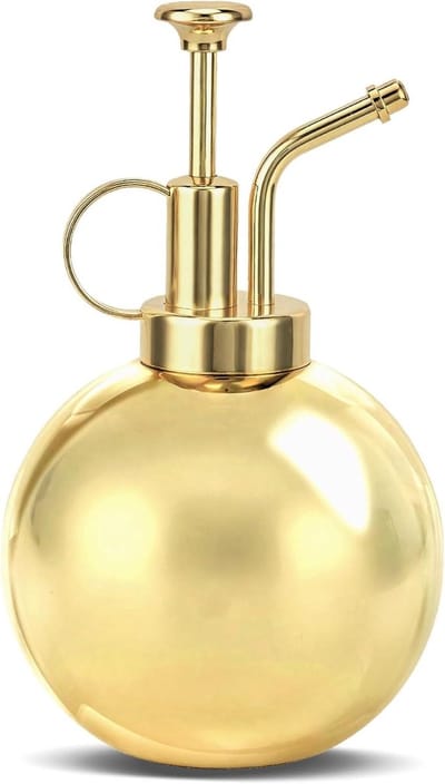 Roestvrijstalen plantenspuit - Bloemenspuit Verstuiver - Planten Verzorgen - Lek- en Roestvrij - 500 ml - Goud