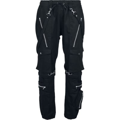 Vixxsin - Gothic Stoffen broek - Halston Broek zwart Mannen - XL - voor Mannen - zwart