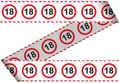 Folat - Markeerlint verkeersbord 18 (15 meter)