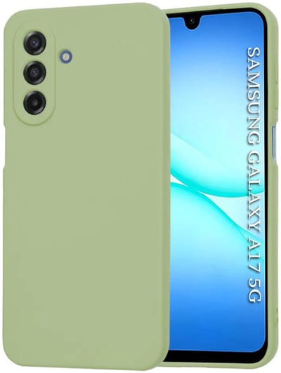 Hoes voor Samsung Galaxy A18 5G A186 / A18 4G A185 / F17 / M17 / A17 4G A175, Techsuit, SoftFlex, Matcha