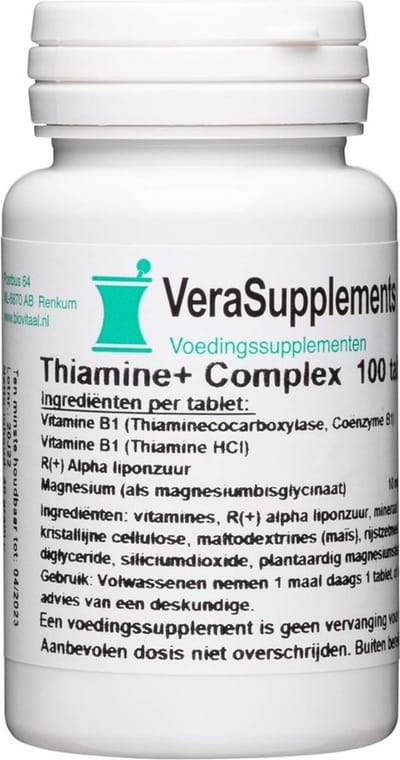 BIOVITAAL THIAMINE PL COMP