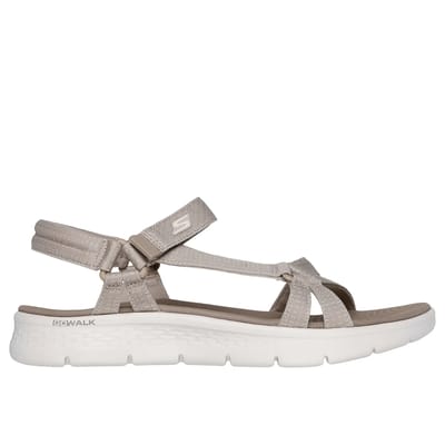 Skechers Go Walk Flex Sandal - Sublime Dames Sandalen - Taupe - Maat 42