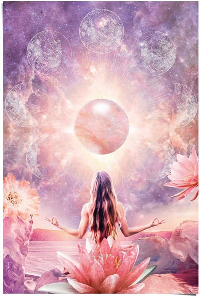 Poster Happy Feelings - 91,5 x 61 - Papier - REINDERS