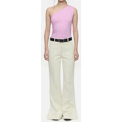 Closed One Shoulder Tanktop T-shirts Pink Poeny Size: L | Tanks &amp; Camis Outlet | Dames | Roze