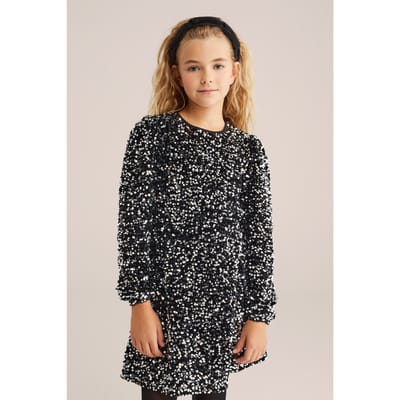 WE Fashion Dress Mid Length Silver Taglia: 170/176 | Vestiti Outlet | Unisex | Grigio