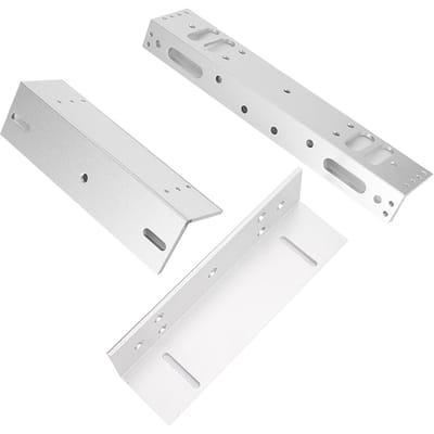 Support de Montage de Porte LZ Support pour Serrure Magnétique Électrique 280kg 617.3lb white