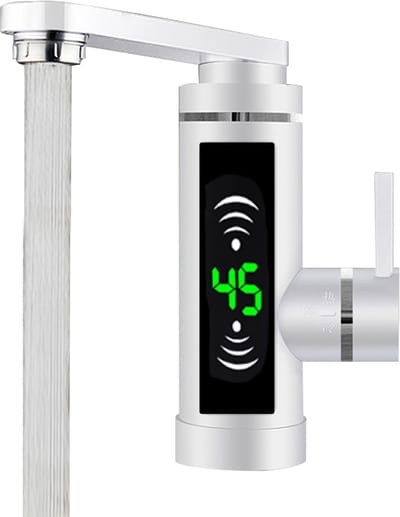 Direct Warmwater Kraan met Digitaal Display voor Keuken en Badkamer