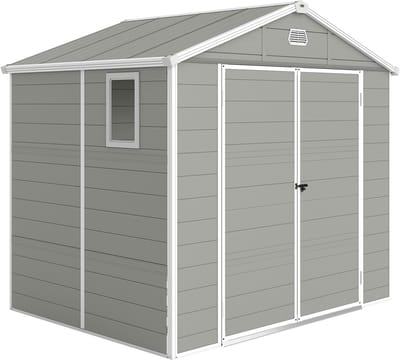 Killogood Gereedschapsschuur - 4.1m² - tuinhuis met zadeldak - 240 x 190 x 180/228 cm