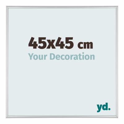Your Decoration - Fotolijst 45x45 cm - Aluminium - Zilver Mat - Kent