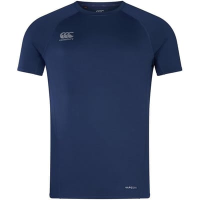 Canterbury Heren Klein Logo Lichtgewicht T-Shirt (Marineblauw)