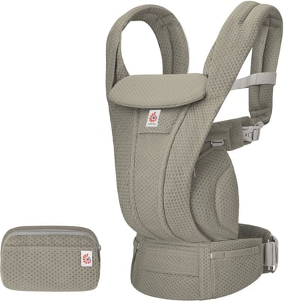 Ergobaby Omni Deluxe Mesh Draagzak - Soft Olive