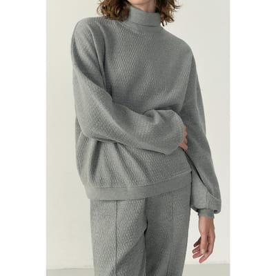 American Vintage Ellan Sweats Gris Chine Größe: XS/S | Strickpullover Outlet | Damen