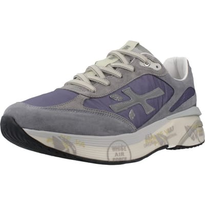 Premiata Moerun Sneakers - Textiel - Heren - Blauw - Maat 40