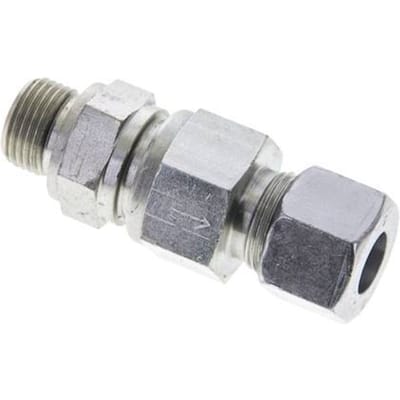 12S (M20x1.5) & M18x1.5 Regeling-Uit Elektrolytisch verzinkt Stalen Terugslagklep Snijring Buitendraad 1-400 bar ISO 8434-1