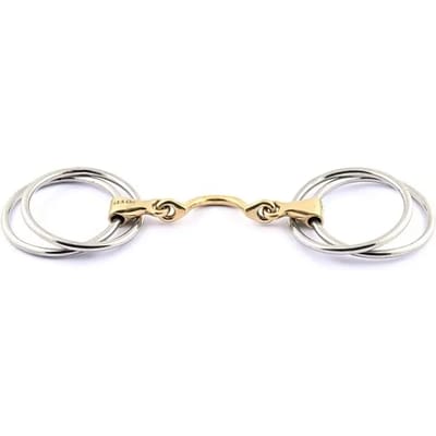 Mors 3 of 4 ringen voor paard met tongroute Jump'In