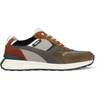 Australian Sneaker Kyoto Grey Leather 15.1651.01-K16 Grey Combi