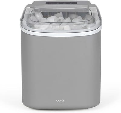 IJsblokjesmachine - IJsmaker - Dranken Koelen - Snelle Productie - 12 kg Per Dag - Zwart