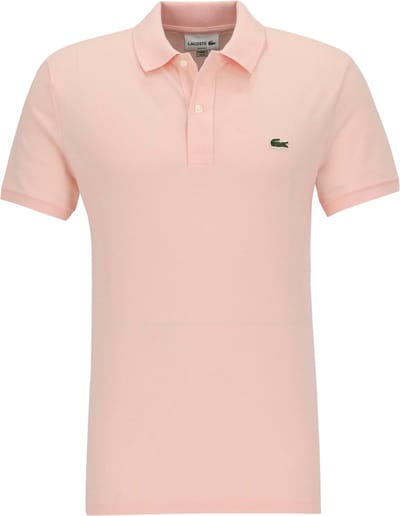 Lacoste Slim Fit polo - Miami pastelroze