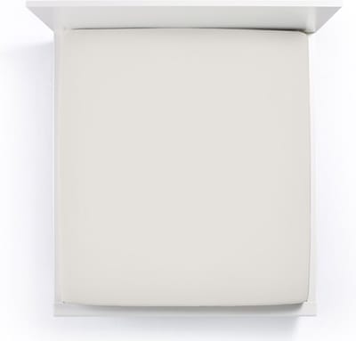 Bella Donna Topperhoeslaken - Parelgrijs - 90x200cm