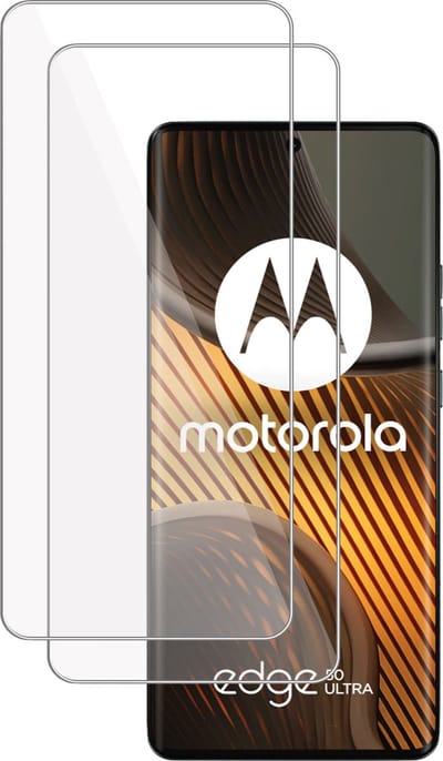 2x Screenprotector geschikt voor Motorola Edge 50 Ultra Screenprotector – Gehard Glas - Proteqt+