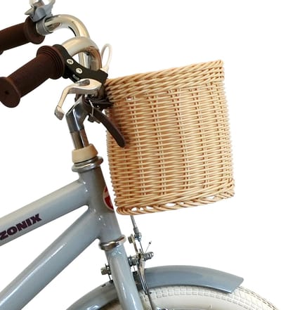Zonix Kinderfiets 12 Inch Jongensfiets – Pastel Slate Blue Met Zijwieltjes | Leeftijd 2-4 Jaar | Kledingmaat 90-105