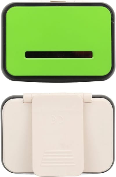 Elektronische Stappenteller - Calorieënteller Clip - Fitness Bijhouden - Zonne-energie Opladen - 62 g - Groen