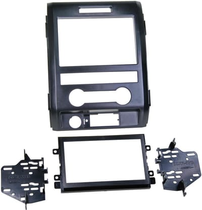 2-DIN Paneel geschikt voor Ford F-150 2009-2014 Kleur: Zwart (METRA)