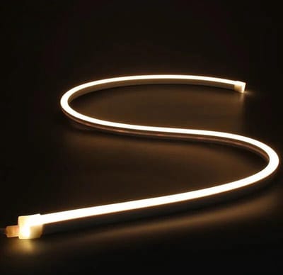 Beschermkap voor LED-strip 220V 5mm - Kunststof - Wit - SILUMEN