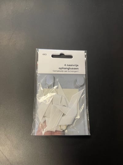 4 ophanglussen Handdoek