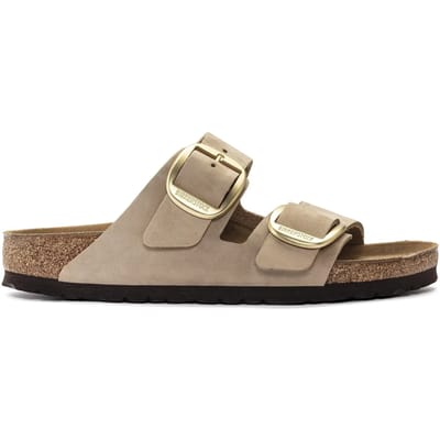 Dames muiltjes Birkenstock Arizona Big Buckle Nubuck Leather