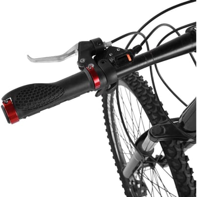 1 Paar Anti-Slip Mountainbike Stuur 'Meatball' Beschermer Grips Fietsen Fietsstuur(gouden) black