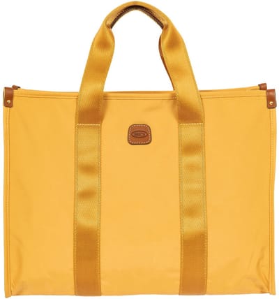 BRIC'S schoudertas laptoptas met laptopvak X-Collection Opera Bag Honey mosterdgeel