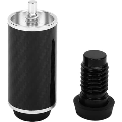 2-inch biljartkeu verlenger Geschikt voor Cuetec stok Koolstofvezel Biljartkeu Extender met Bumper Biljart Accessoires