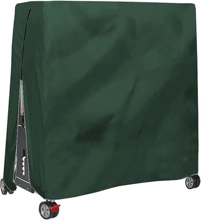 Tafeltennistafelhoes - Pingpong beschermhoes - Buitenbescherming tafel - Met ritssluiting - 165x70x185 cm - Groen