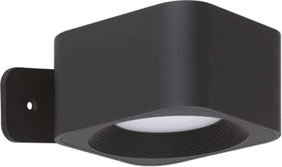 EGLO Muraglie Wandlamp - Oplaadbaar (tot 24 uur licht) - Draadloos - 7.5 cm - Zwart - Instelbaar wit licht - Dimbaar