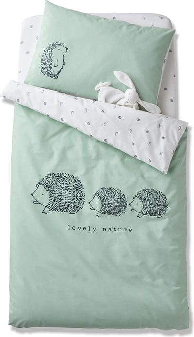Vertbaudet Dekbedovertrek baby bio collection LOVELY NATURE