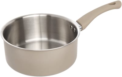 5Five steelpan Paris - D20 cm - RVS - aluminium - beige/zilver - pannen - alle warmtebronnen