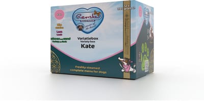 Renske vers vlees variatiebox kate kip / lam / kalkoen en eend