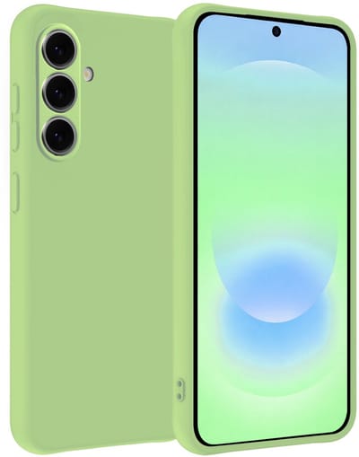 Hoesje Geschikt voor Samsung Galaxy A37 - Sterk & Shockproof - Hoes Cover - Siliconen Case - Groen