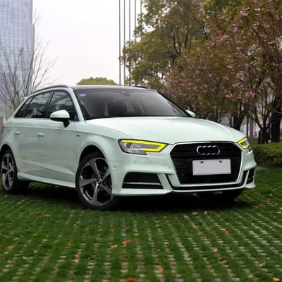 XEOD Gele LED DRL modules geschikt voor Audi A3 - Voor Xenon koplampen - 4 stuks - Complete set