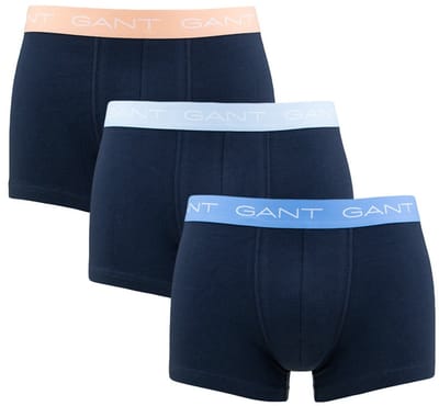 GANT heren 3P boxers combi blauw