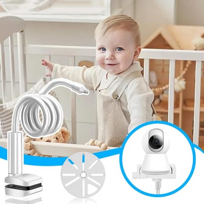 Babymonitor Houder - Universele Camera Beugel - Veilige Beelden Vangen - Montage Zonder Boren
