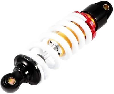 Dailygoods- Schokdemper 260 mm - Achterste Schokdemper - Waterdicht - Roestvrij Staal - Geschikt voor Crosscountry-fietsen - Lange Levensduur - Schokdemper Achter