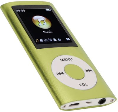 Dailygoody - MP3-speler - Muziekspeler - Draagbare HiFi Lossless Sound - Groente - Ondersteunt 64GB - Compacte design - Geschikt voor muziek en boeken