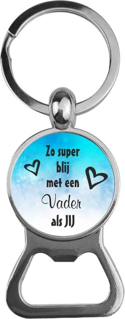 Bieropener Glas - Zo Super Blij Met Een Vader Als Jij