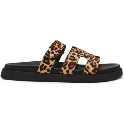 Steve Madden Missile dames slipper - Beige multi - Maat 38
