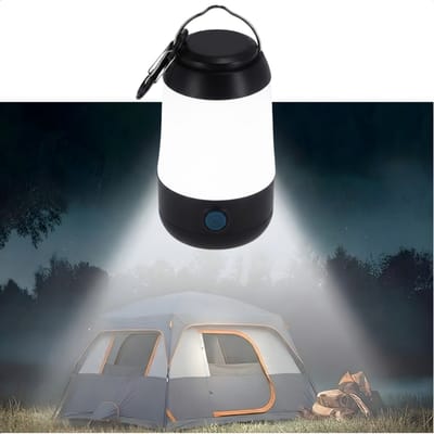 Cheqo® Camping Lantaarn - Campinglamp - Kampeerlamp - Tentlamp - LED Camping Lantaarn - LED Campinglamp - LED Lantaarn - Camping Lamp - Draagbare Campinglamp - Hangende Campinglamp - Ophangbare Campinglamp - Noodlamp - Noodverlichting