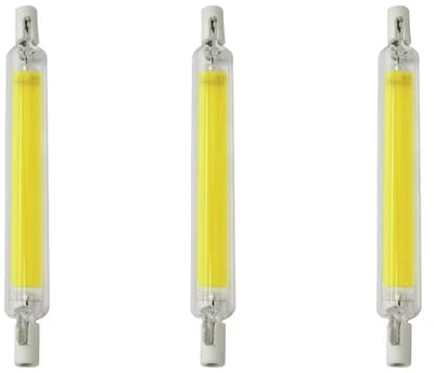 Avide R7s LED Staaflamp 118mm - 7W 220-240V - 4000K - 700lm - LED Lampjes Insteek - Wit licht - Vervangt 54W lamp - 3 stuks