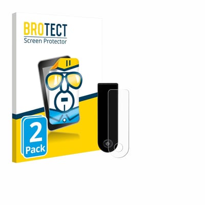 BROTECT - Screenprotector voor Xiaomi Electric Scooter 5 Max - Folie Beschermfolie transparant 2 Stuks