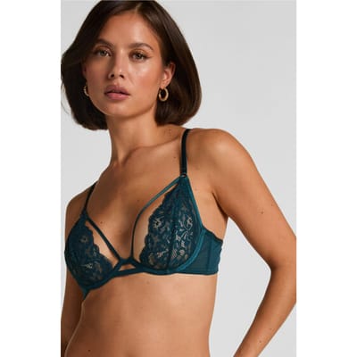 Hunkemöller Niet-voorgevormde beugel bh Cinnamon Blauw